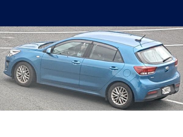 Police continue to appeal for sightings of the family's blue Kia Rio.