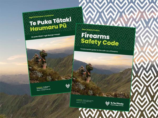 The Firearms Safety Code covers in English and reo Māori.