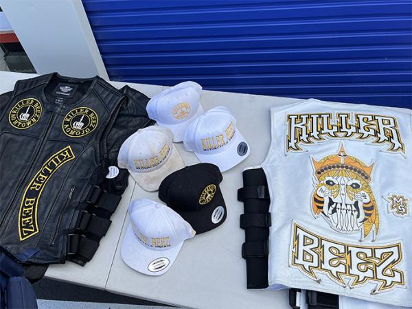 Some of the items seized during Operation Bear.