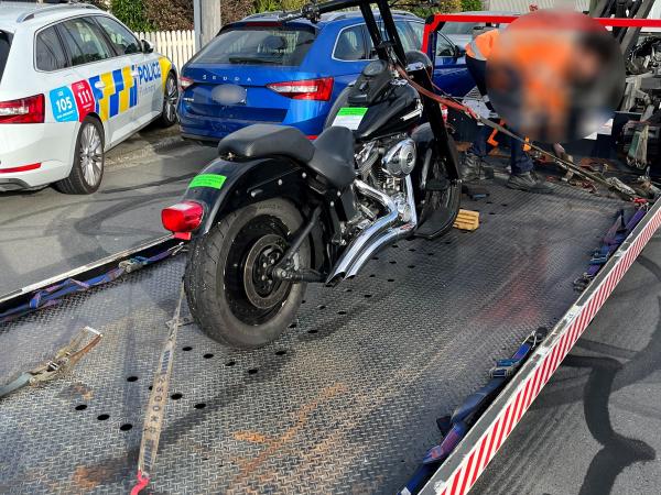 Restrained bike