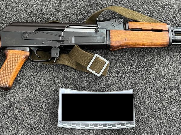Firearm seized