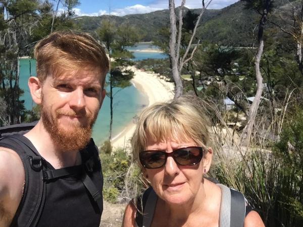 Missing Tauranga man David Holland with his mother Karen