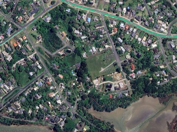 Aerial of East Street area