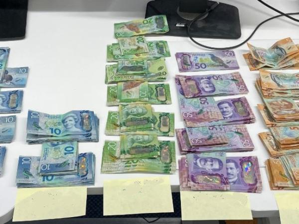Cash seized, Taumarunui