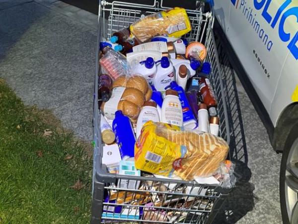 More than $3,000 worth of goods were allegedly taken from a Papakura supermarket