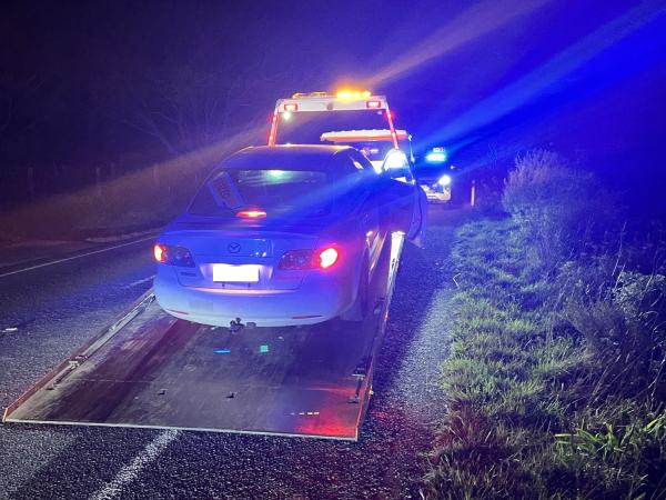 Vehicle seized