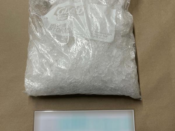 Methamphetamine seized