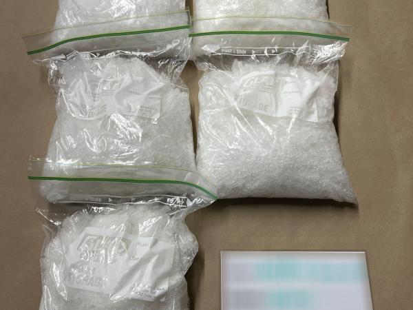 methamphetamine seized