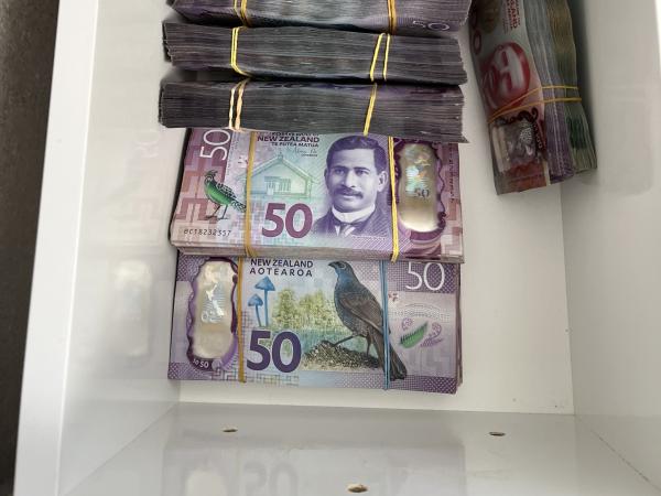 Cash seized during Operation Havana