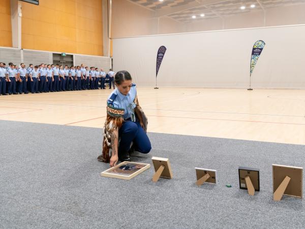 Preparing for the haka