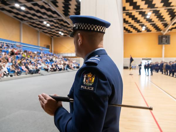 Police graduation day