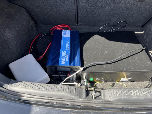 SMS Blaster, found in a vehicle