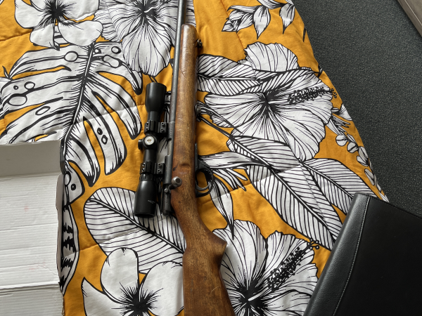 Firearm seized