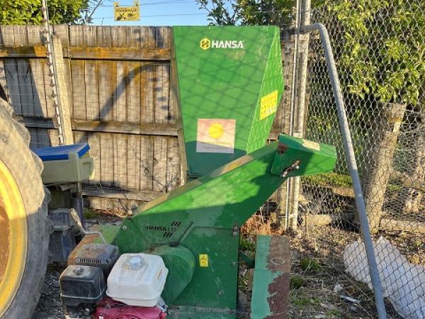 Police are looking for the owner of this Hansa C13 Wood Chipper.