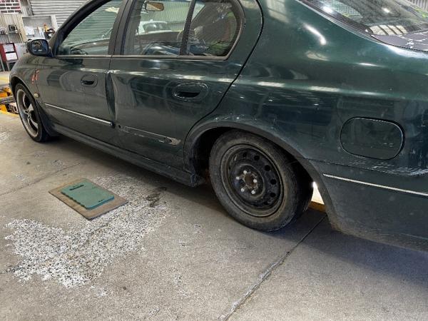 Vehicle ordered off the road