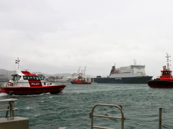 Wahine pilot tug ferry