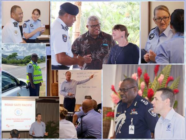 Scenes from the inaugural forum for Pacific Road Policing Leaders.