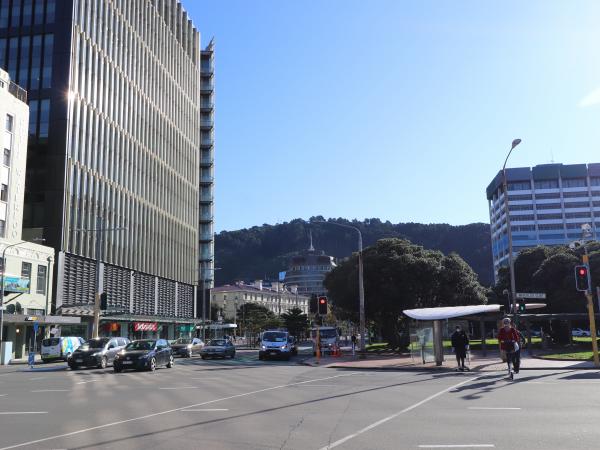  Bunny Street, Wellington, where the teenager flagged down Constable Clarke Nepia's car.   