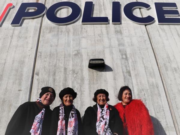 Janey Edwards, Te Rerehua Nichols, Roena McCarthy and Hinemoa Metekingi, from Ngāti Toa Rangatira Iwi, supported the proceedings