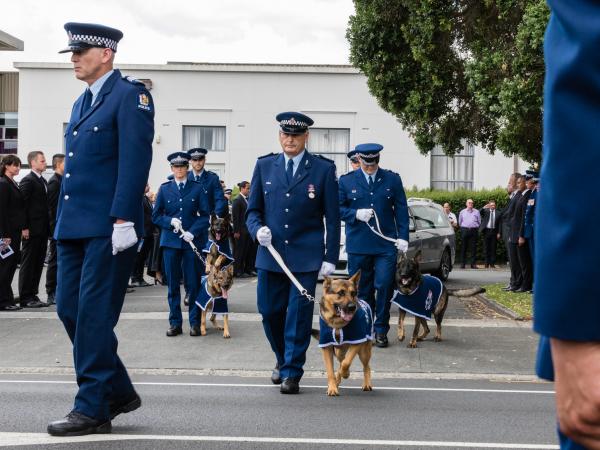 Detective Inspector Gary Lendrum's funeral