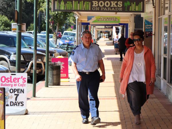 Maui with Wairoa District Deputy Mayor Hine Flood 