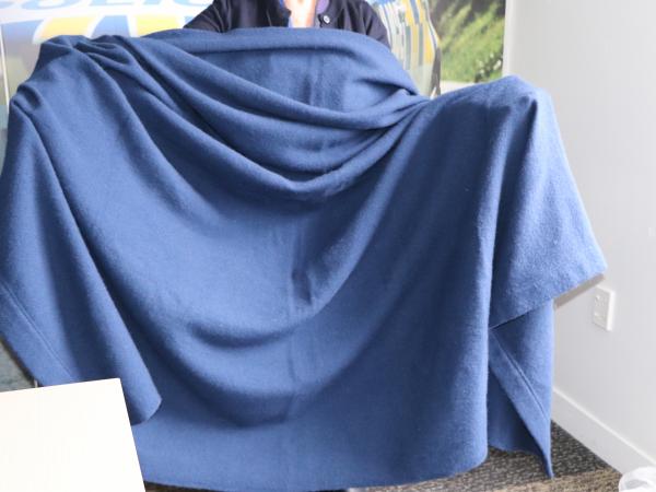 The finished blankets will initially be trialled with Wellington's Maritime policing unit.