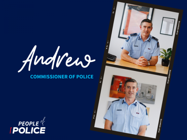 Commissioner of Police, Andrew Coster