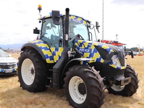 The Police tractor