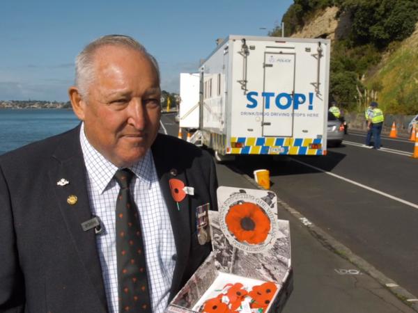Auckland RSA Vice President Bob Pettis 