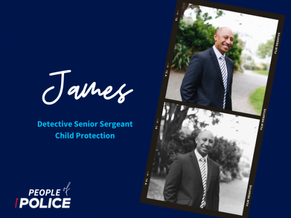 People of Police graphic - James