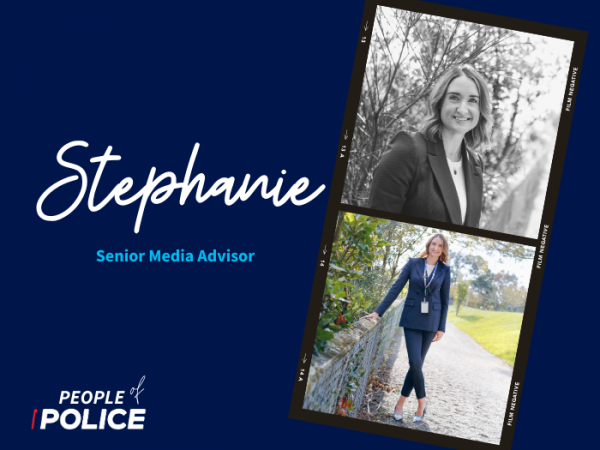 People of Police - Stephanie, senior media advisor