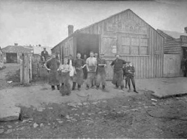 The first Newmarket Police Station opened in 1882