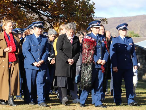 Inspector Paula Enoka's pōwhiri.