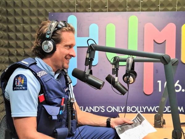 Constable Rob Stanton - Rob the Cop - hits the airwaves every Thursday.