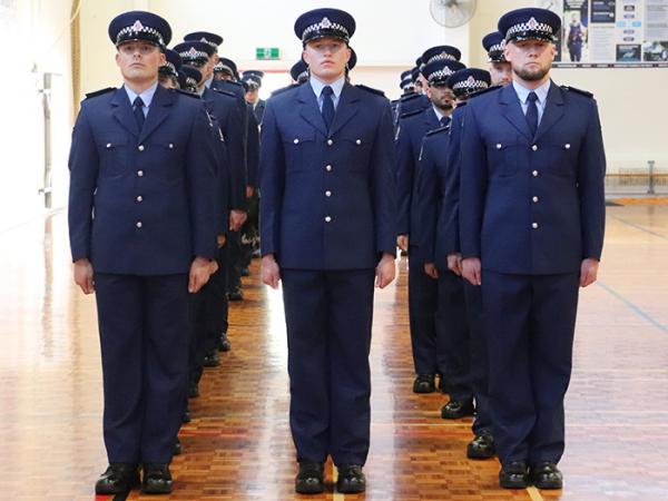 Wing 347 on parade.