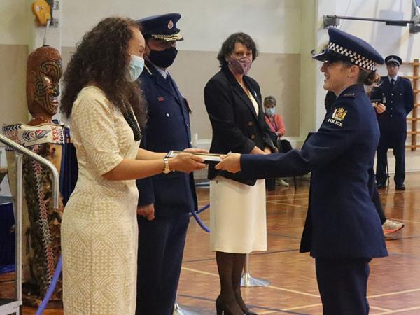 Patron's Award winner Constable Jenna Stuart.