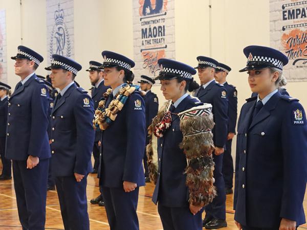 Wing 349 on parade.