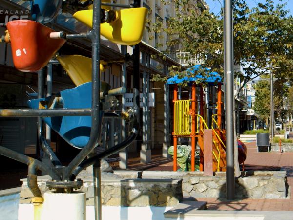 Wellington's Bucket Fountain 