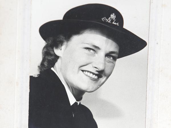 Myra as a policewoman in the 1950s. Photo: Northern Advocate