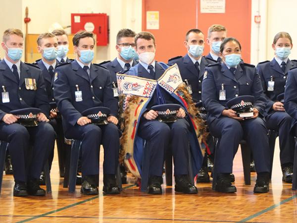 Wing 352 had a combined attestation and graduation ceremony.
