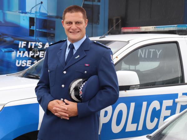 Taupō's new Ara Commander, Inspector Phil Edwards.