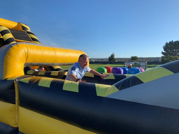 Senior Constable Shane Thompson narrowly edges out Constable Matt Swaney to take the win.