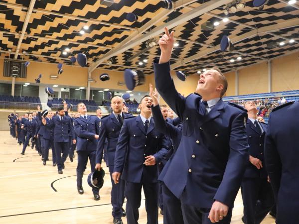 Hats in the air 