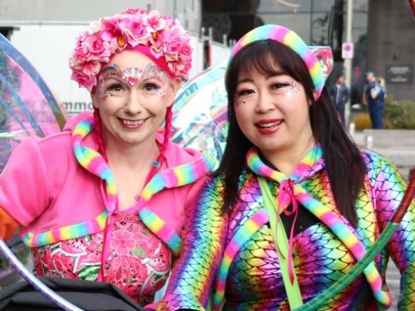 Colourful faces of diversity