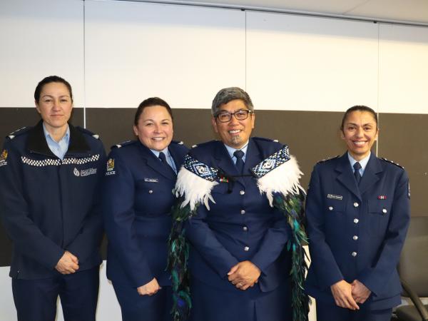 Wahine Inspectors Bernie Boyle-Tia Tia, Erin Hurley, Whiti Timutimu and Tracey Thompson 
