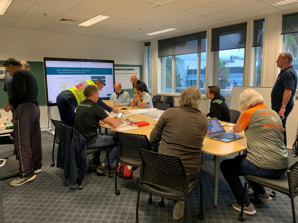 A wide range of volunteers and organisations were involved in the SAR exercise
