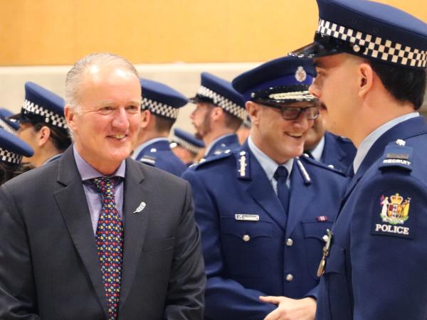 ...as do Patron Ed Sims and First in Wing Constable Jaman Mercier.