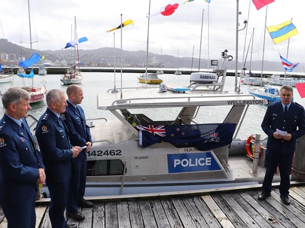 Inspector Rob Rutene explains the meaning behind the name Hukatai (meaning seafoam).
