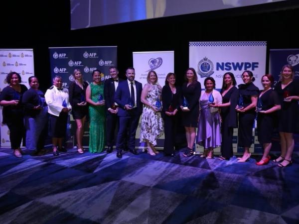Group photo of all the ACWAP winners.