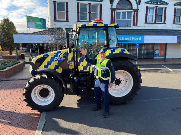 Kimbolton Senior Constable Mark Dickins.